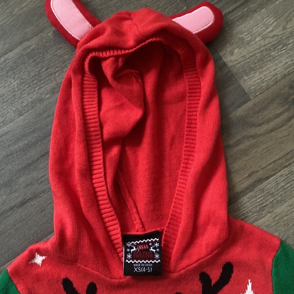 Christmas elf pajama and llama ugly sweater - Picture 4 of 4